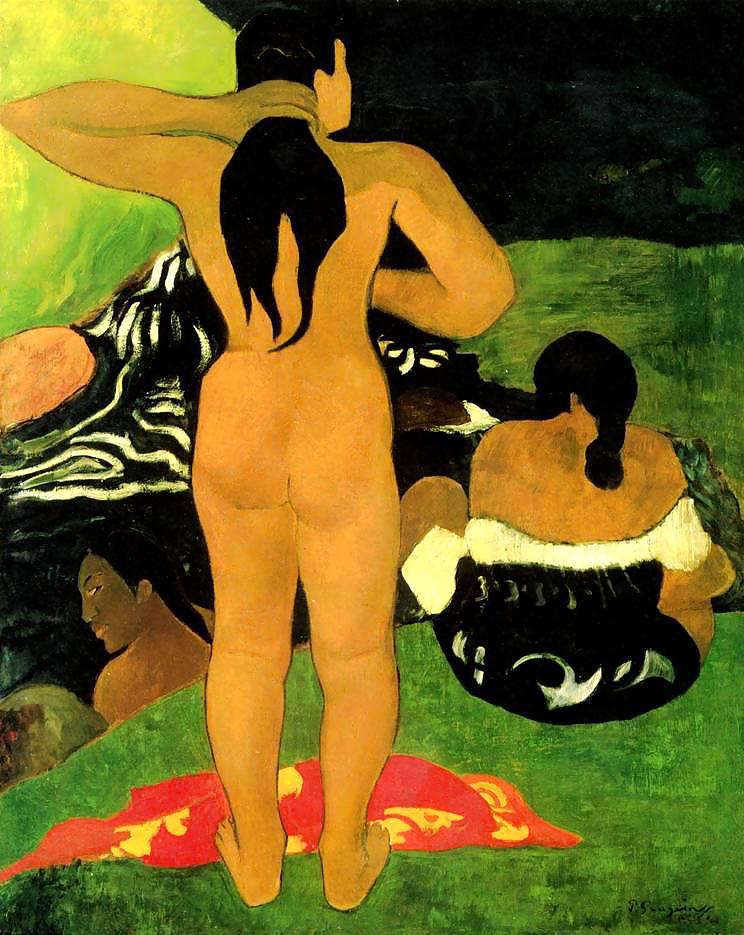 Painted Ero and Porn Art 5 - Eugene Henri Paul Gauguin #7009870