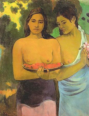 Painted Ero and Porn Art 5 - Eugene Henri Paul Gauguin #7009874