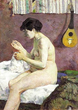 Gemalt Ero Und Porno Kunst 5 - Eugène Henri Paul Gauguin #7009886