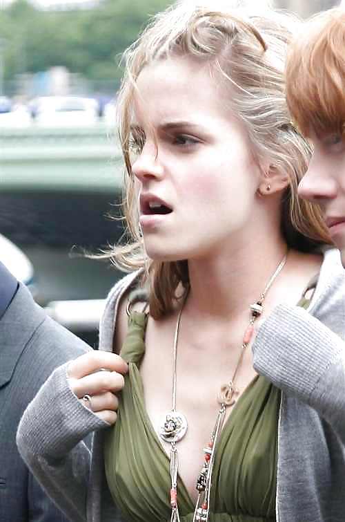 Emma Watson Bustier Slip #11375590