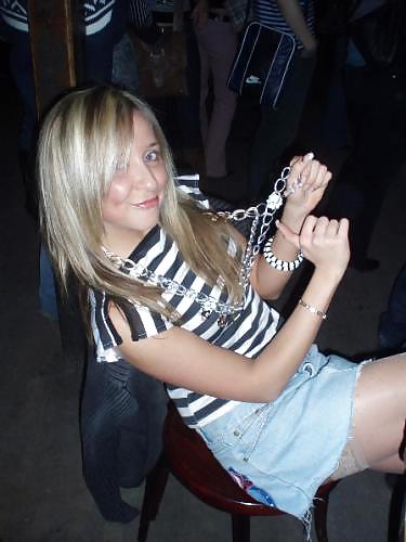 Titillating Teens in stockings