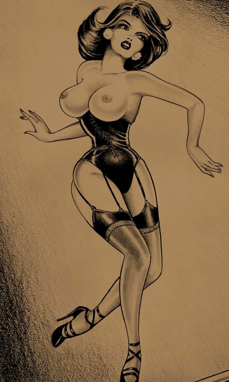 万華鏡のように描かれたエロとポルノのアート15 - 様々なアーティスト
 #9395191