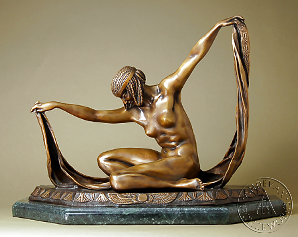 Art Deco Statuettes 2 - Female Bronzes #16361572