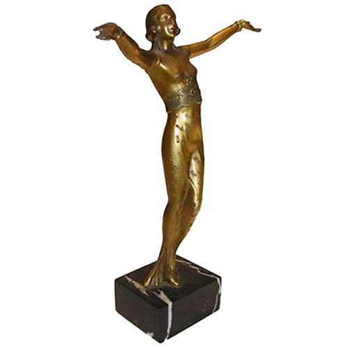 Art Deco Statuettes 2 - Female Bronzes #16361644