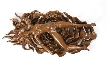 アール・デコの彫像2 - 女性のブロンズ像
 #16361655