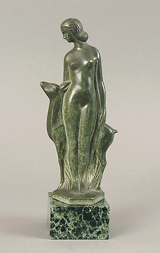 Art Deco Statuettes 2 - Female Bronzes #16361695