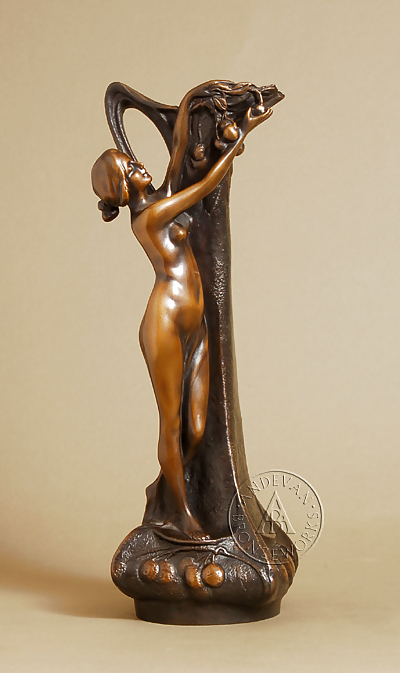 アール・デコの彫像2 - 女性のブロンズ像
 #16361721