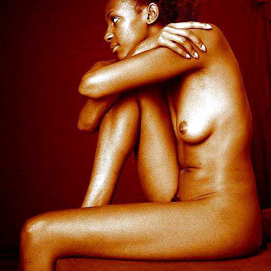 Brown Nude Lady #21649324