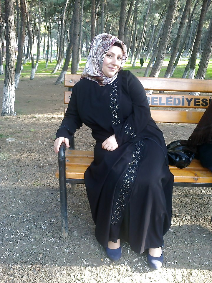 Turkish arab hijab turbanli asian kapali #18185574