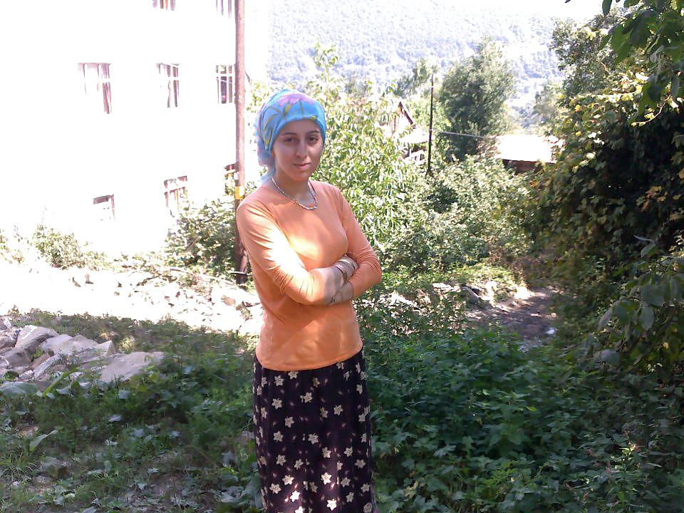 Turkish arab hijab turbanli asian kapali #18185643