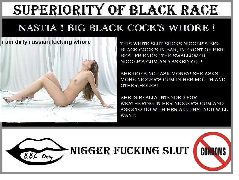 White slut for black males 3