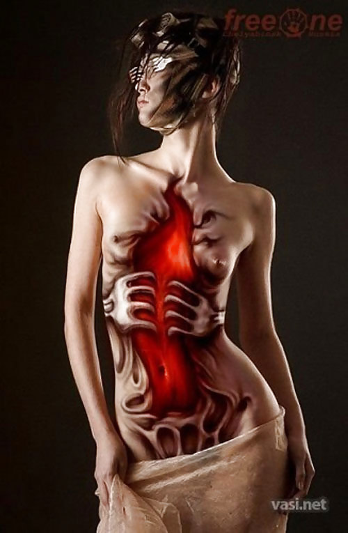 Erstaunlich Sexy Körperkunst Und Körpermalerei #5466936