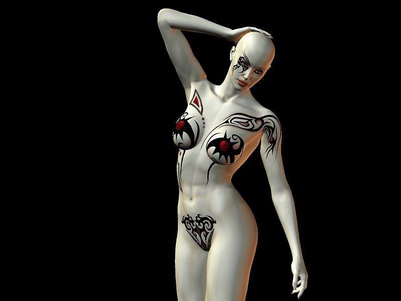 Erstaunlich Sexy Körperkunst Und Körpermalerei #5466998