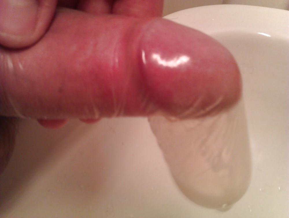 Condom with small ejaculation #16942391