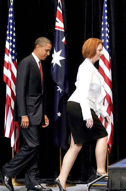 Julia Gillards Sexy Legs #20616387