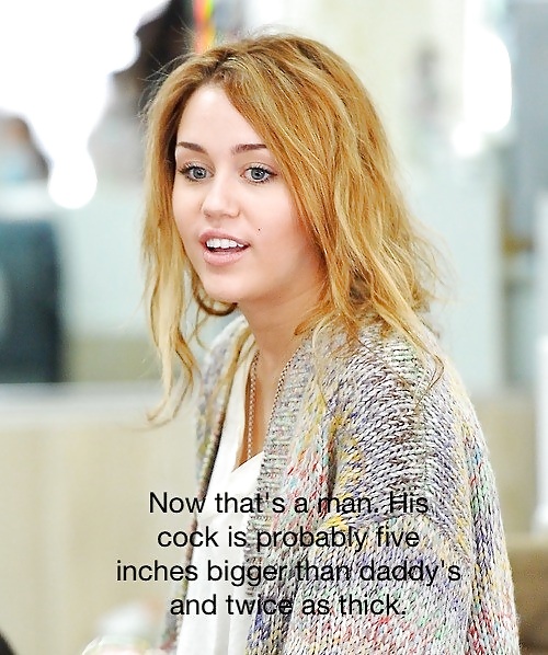 Miley cyrus didascalie
 #17616905