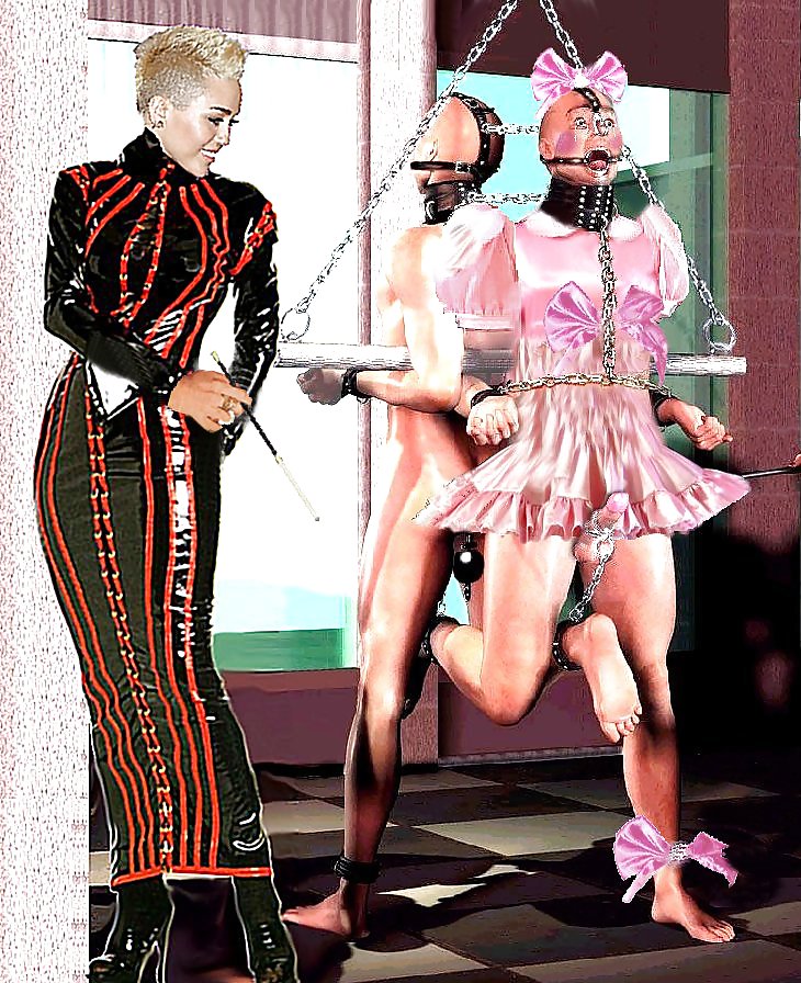 Miley Cyrus e Selena Gomez sono cattivi con i loro schiavi
 #18709994