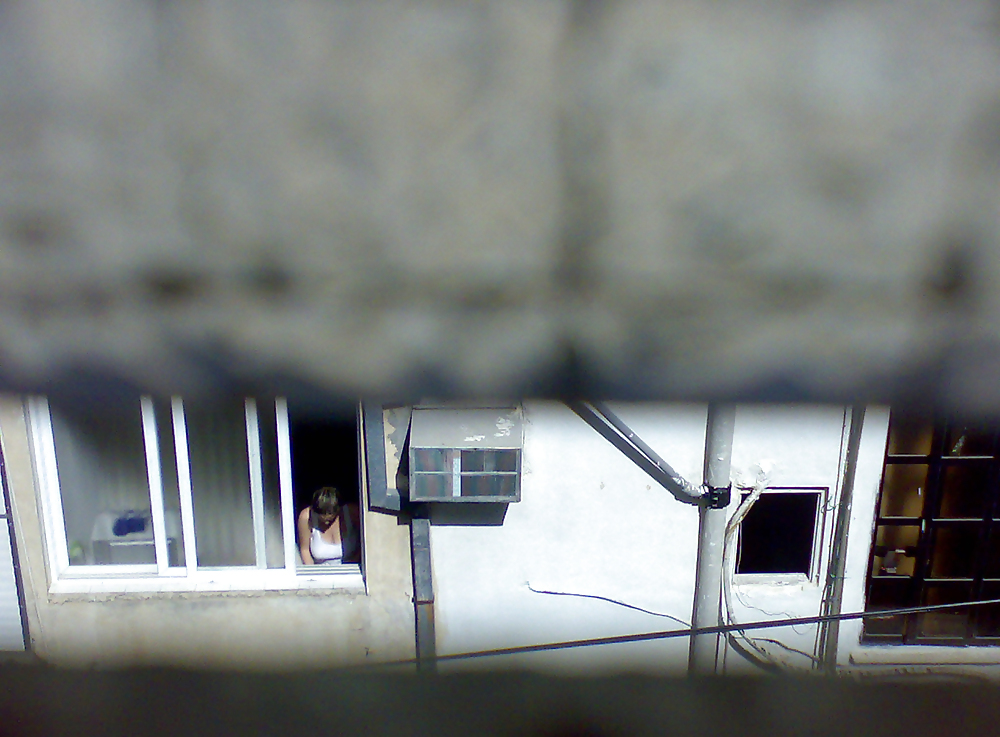 Una vecina con ricas tetas