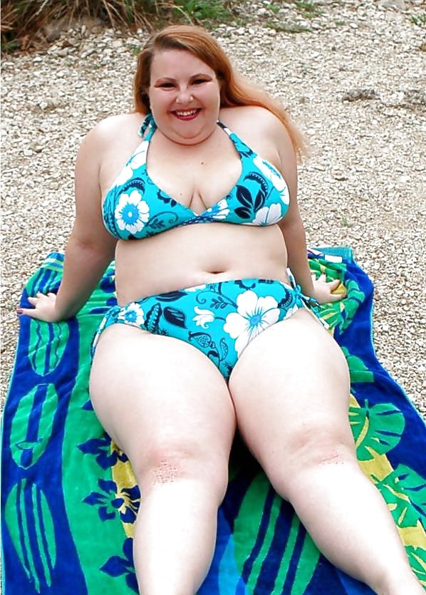 Trajes de baño bikinis sujetadores bbw maduro vestido joven grande enorme - 37
 #14366610