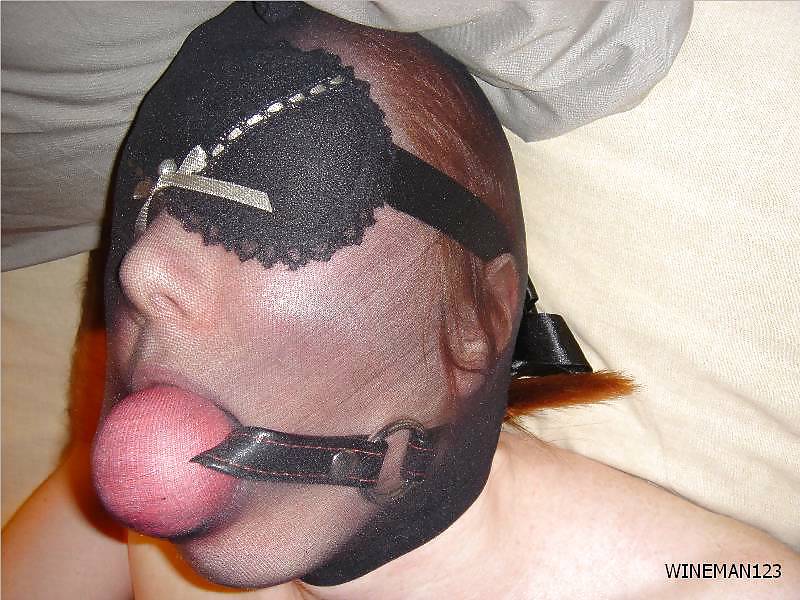 Stocking Mask & ballgag #12873511