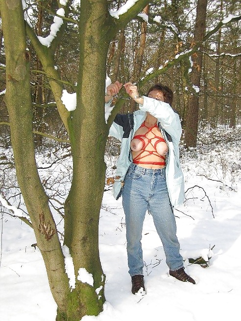 BDSM in the snow #15458339