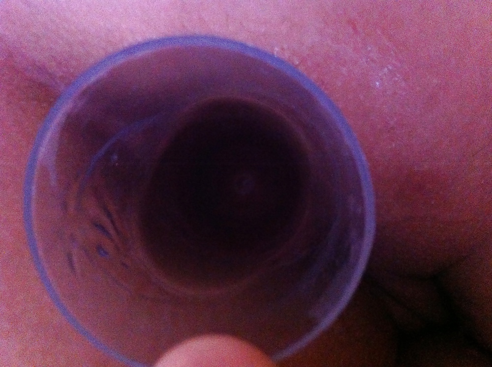 TOPBICHE anal gape with plastic tube... deep  deep deep.... #22340287