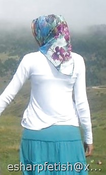 Sie Hijab Turban Tragenden Ass Hüften 2 #7345336