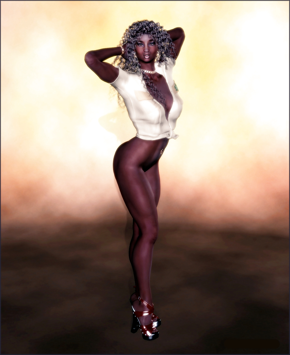 Sexy Black Women...Aliens, Elves, Space Chicks 18 #15093979