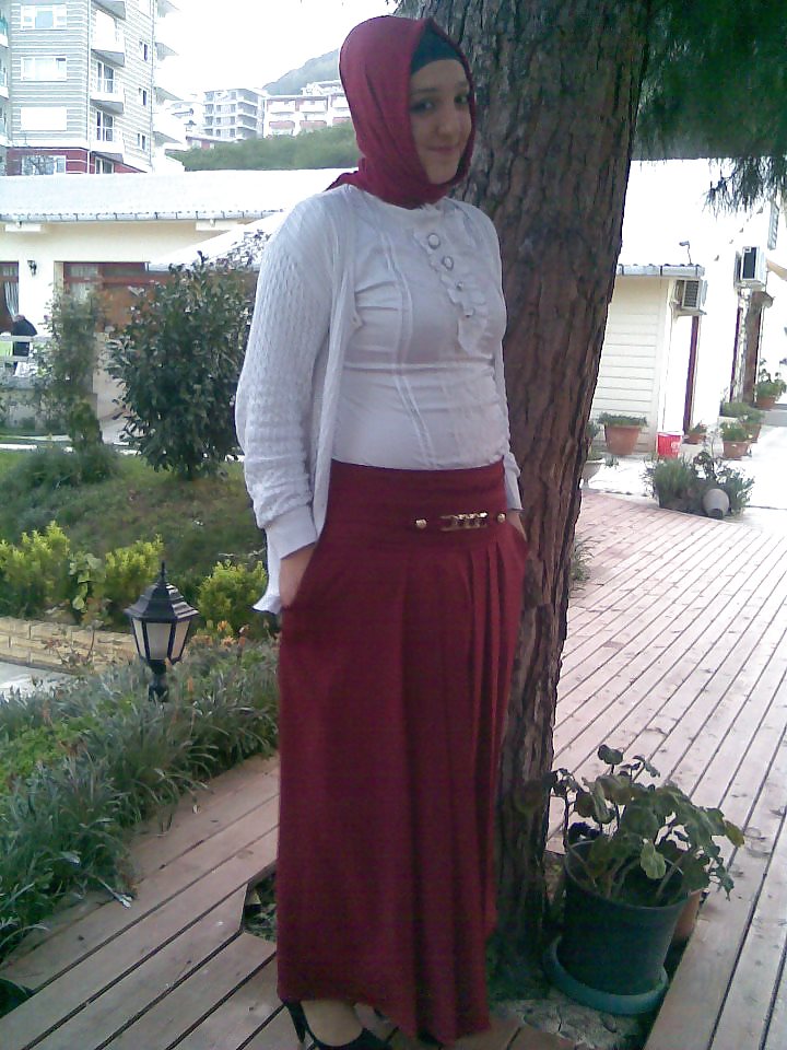 Arabisch-muslimischen Türkischen Turban-Hijab #20679634