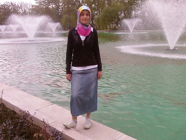 Arabisch-muslimischen Türkischen Turban-Hijab #20679659