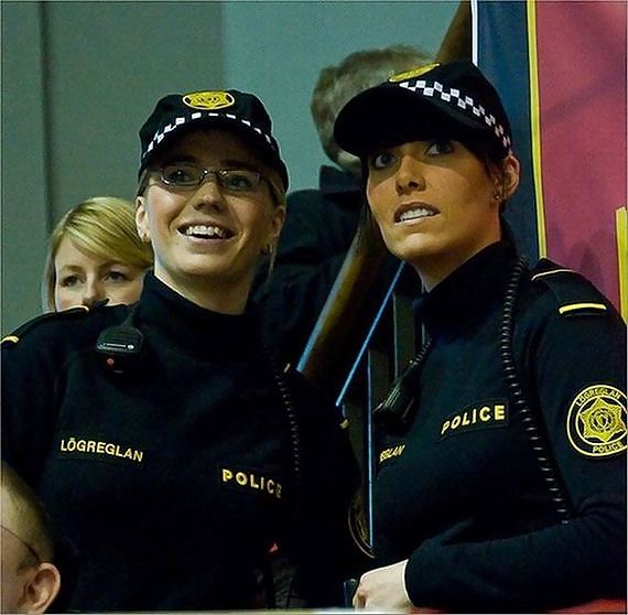 Sexy Female Police Officers From Around The World  #5010707