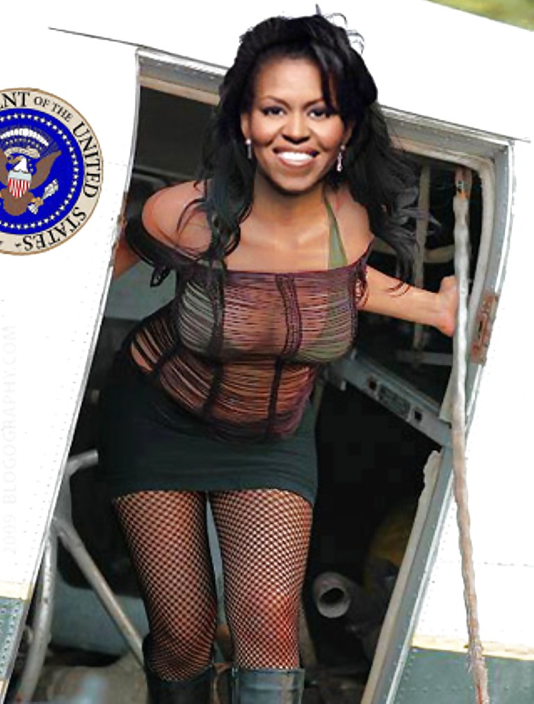 Michelle Obama & Her Deep Need & Desire For White Dick #18783844