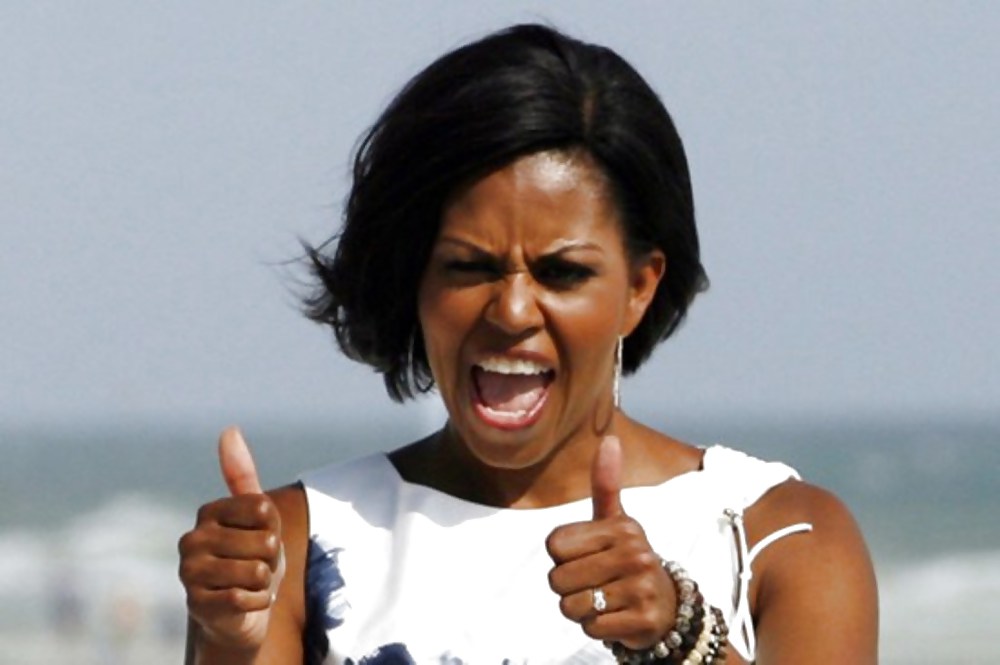 Michelle Obama & Her Deep Need & Desire For White Dick #18783941