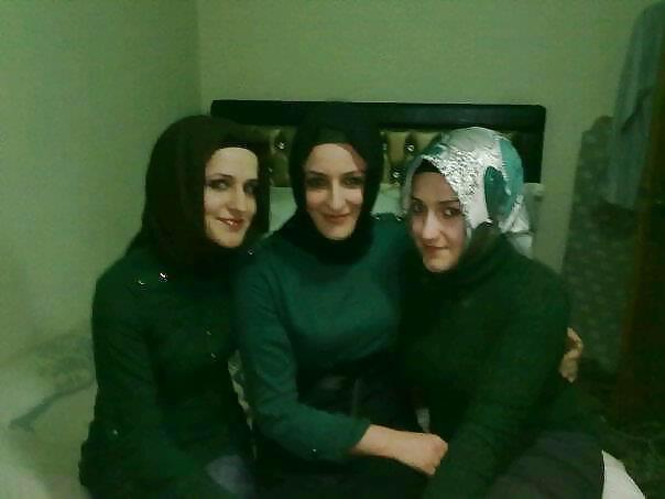 Turkish turbanli hijab arab asuman34 #9705108