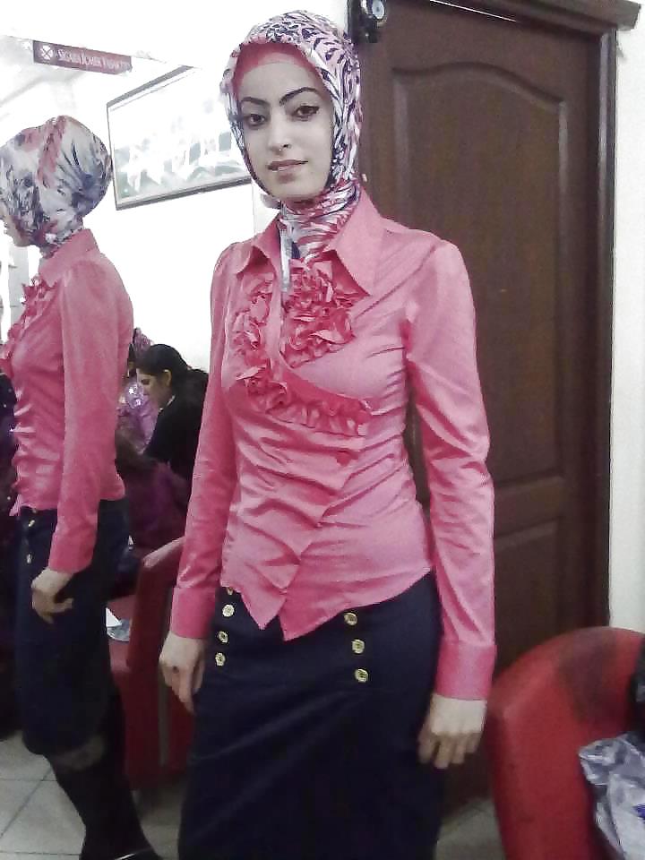 Turkish turbanli hijab arab asuman34 #9705259