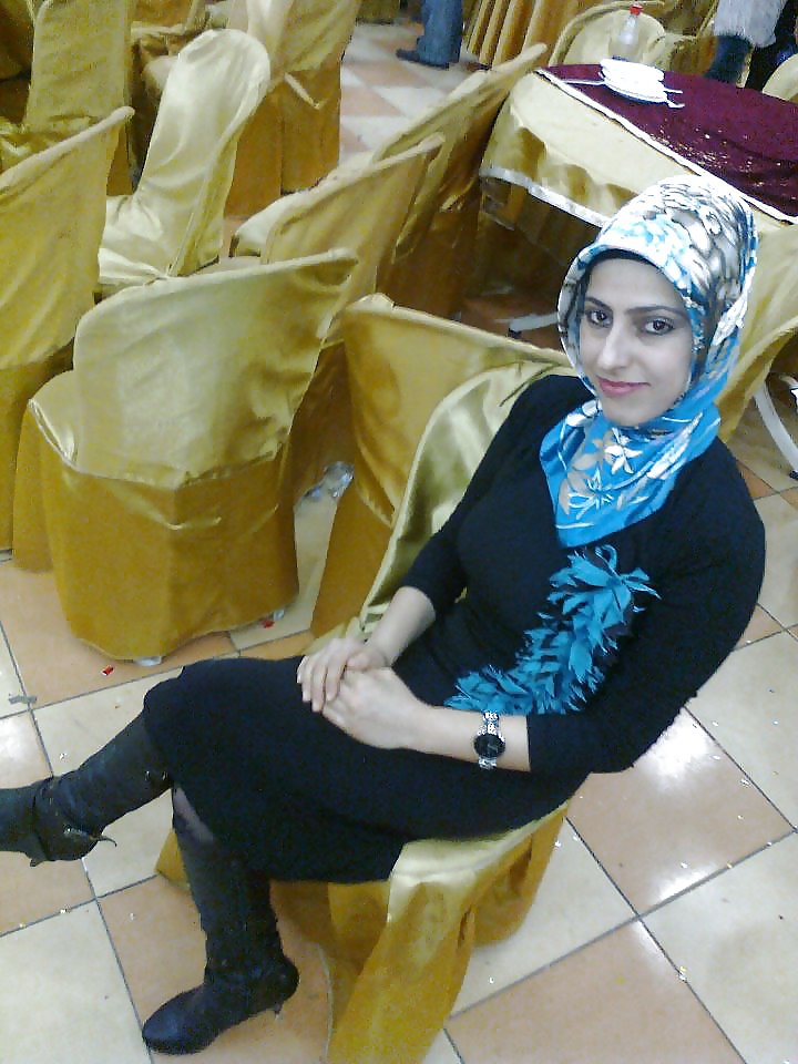 Turkish turbanli hijab arab asuman34 #9705269