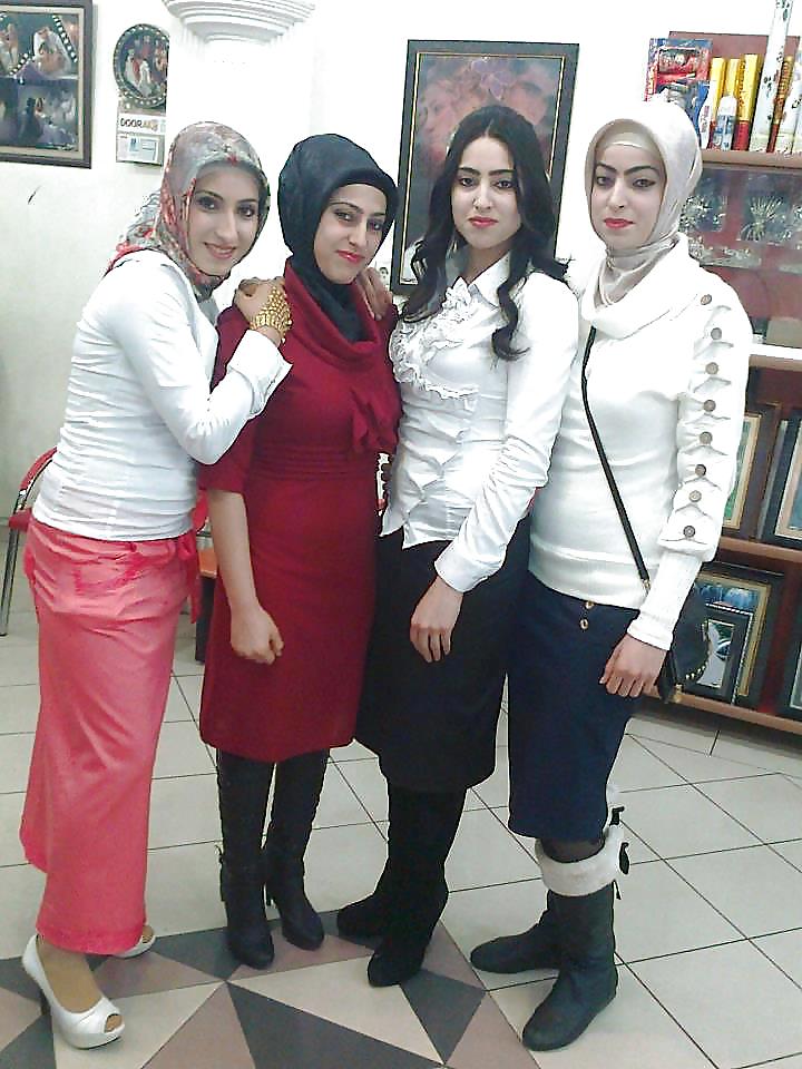 Turkish turbanli hijab arab asuman34 #9705344