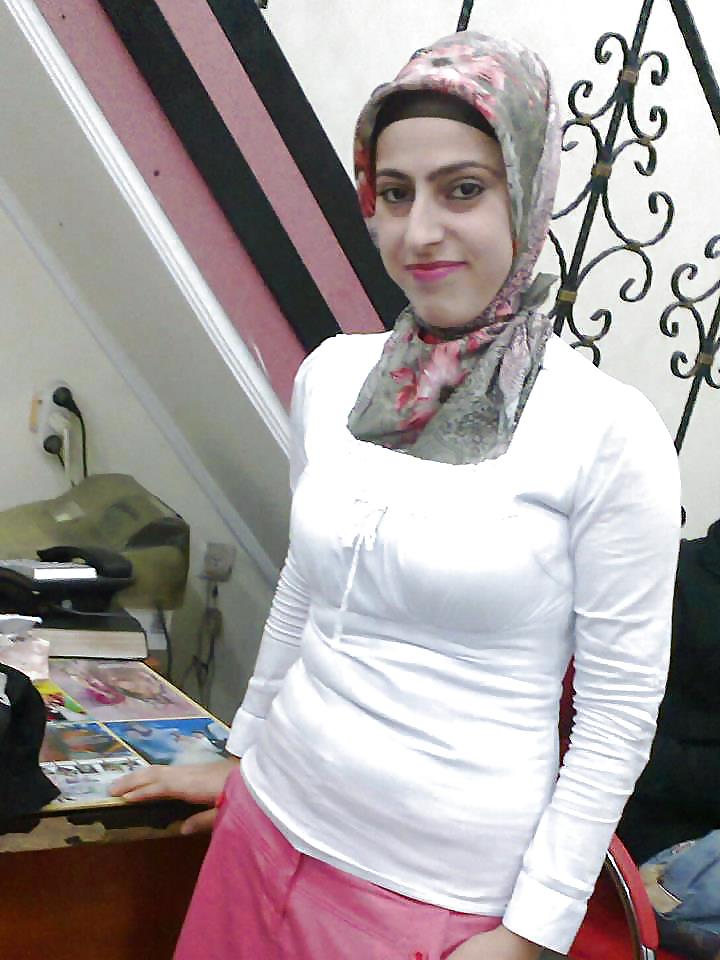 Turkish turbanli hijab arab asuman34 #9705408