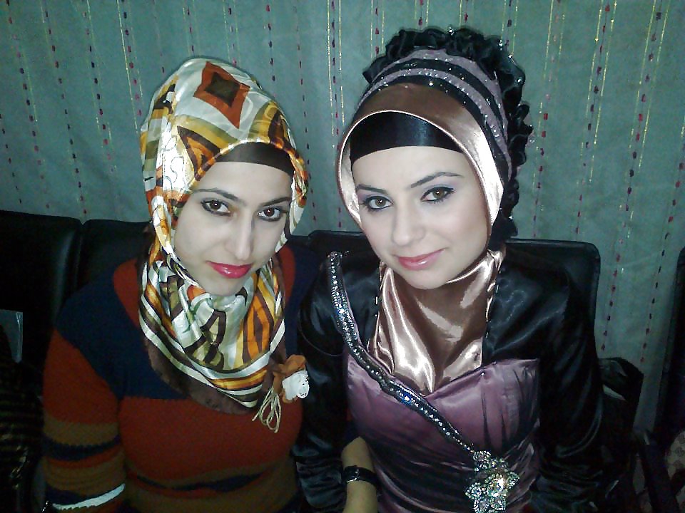 Turkish turbanli hijab arab asuman34 #9705429