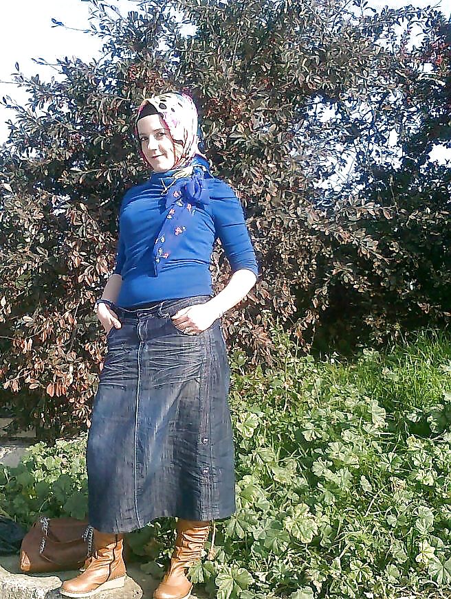 Turkish turbanli hijab arab asuman34 #9705470