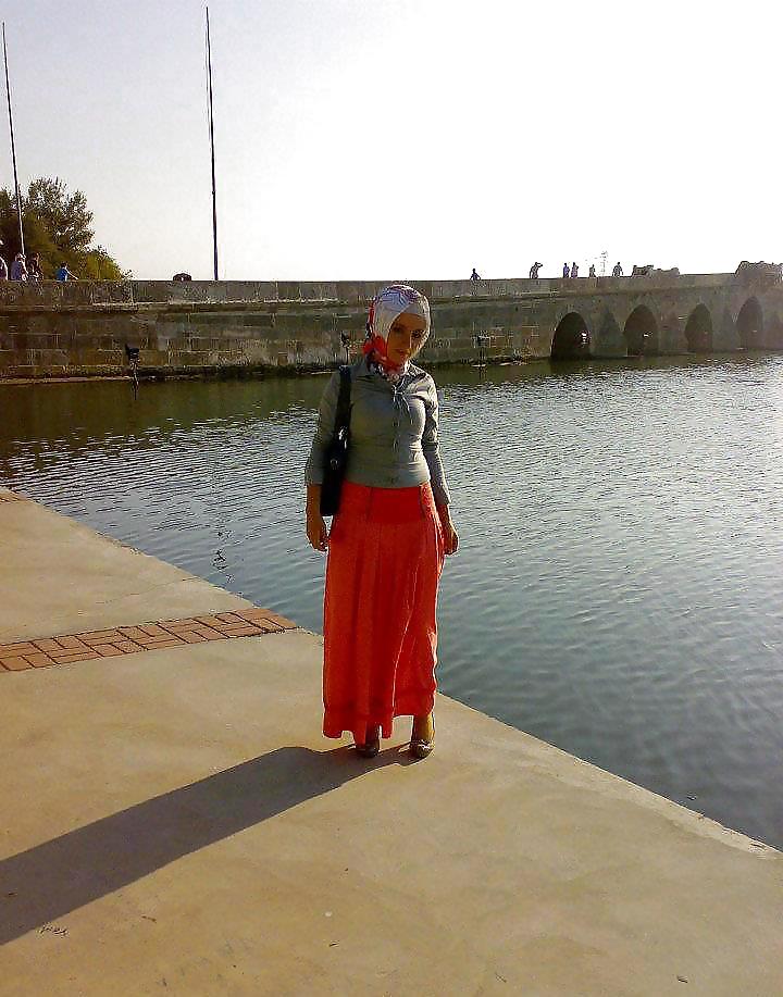Turkish turbanli hijab arab asuman34 #9705499