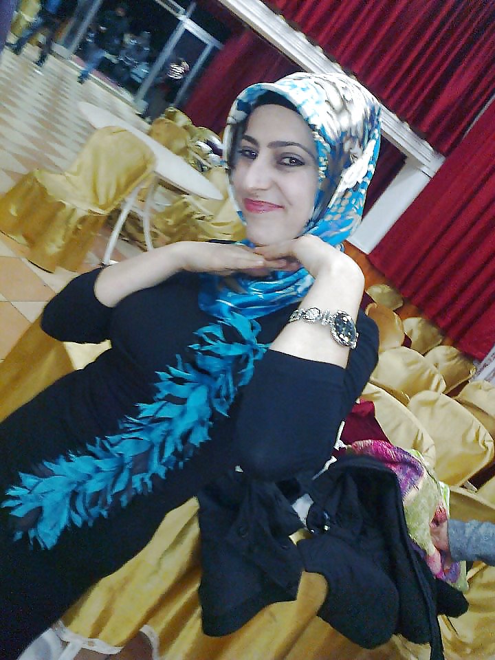 Turkish turbanli hijab arab asuman34 #9705610