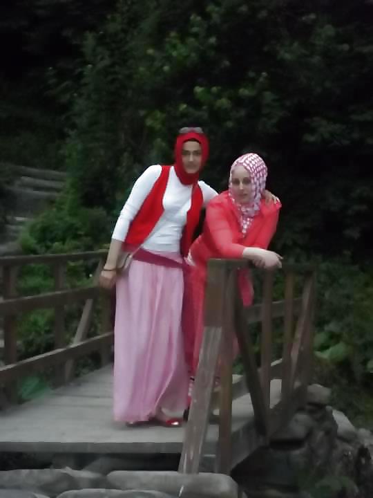 Turkish turbanli hijab arab asuman34 #9705628