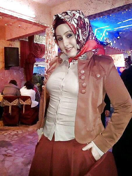 Turkish turbanli hijab arab asuman34 #9705631