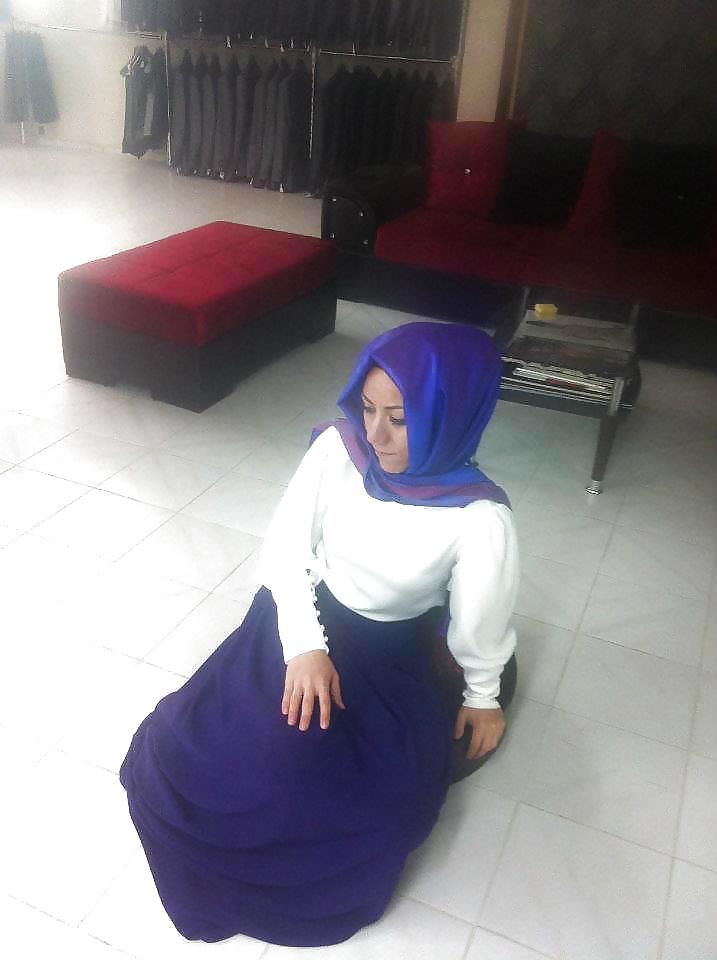 Turkish turbanli hijab arab asuman34 #9705642