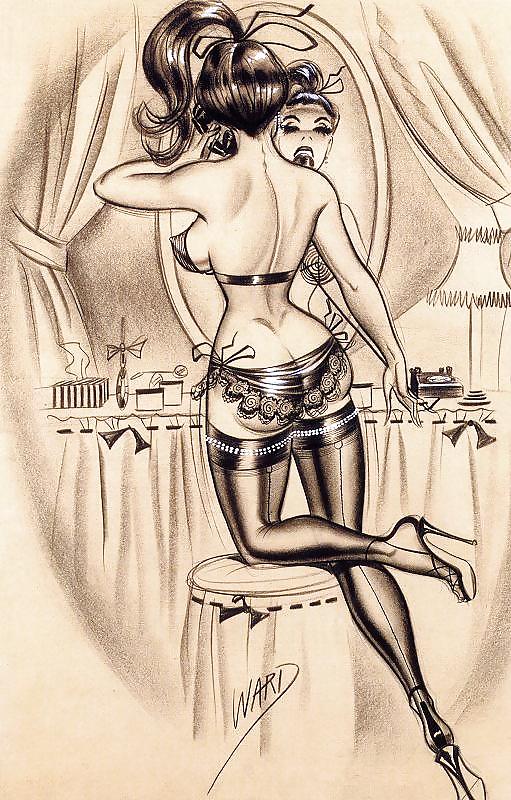 Vintage Pinups Bill Ward #1416230