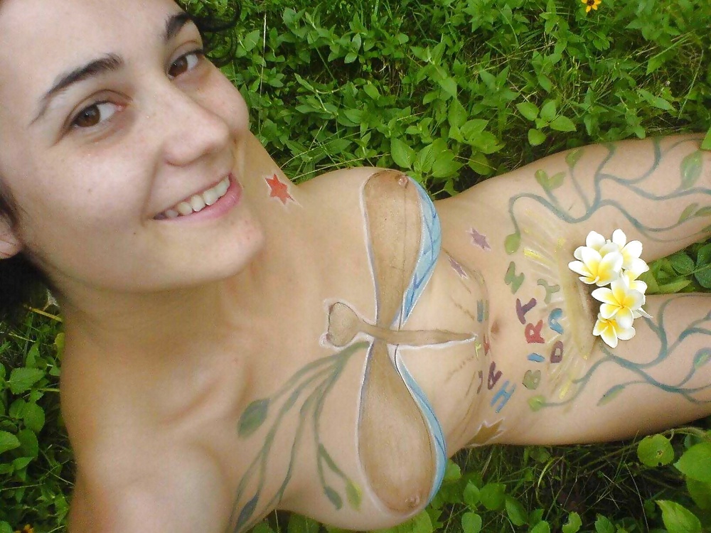 Hot hairy brunette with supreme titties