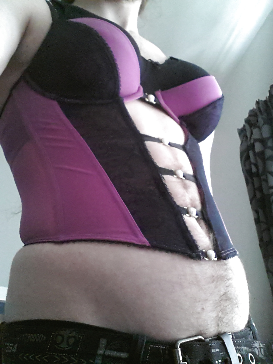 Boned purple top #25950696