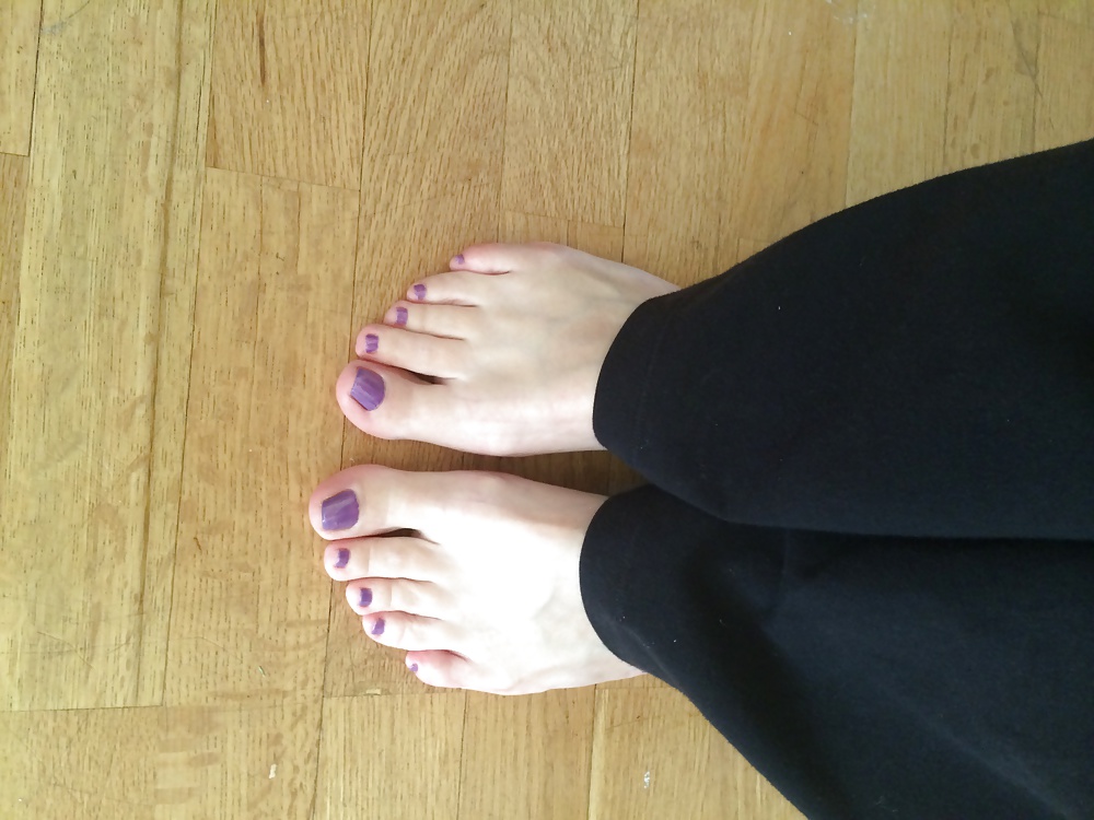 Colors of rainbow - purple & barefoot #38700201