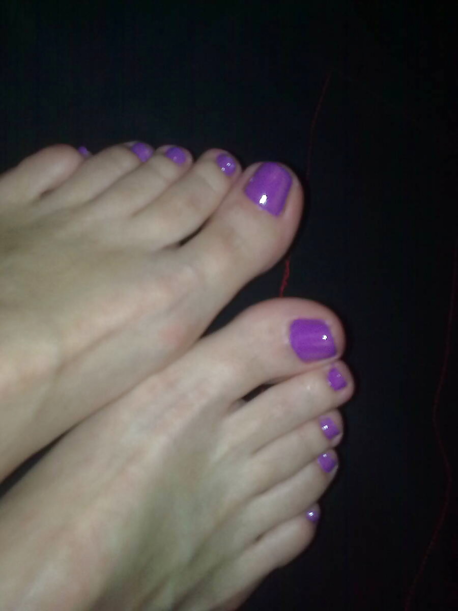 Colors of rainbow - purple & barefoot #38700239